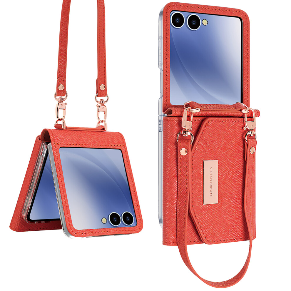 (Orange) For Samsung Galaxy Z Flip7 5G Case Orange 6914271848770