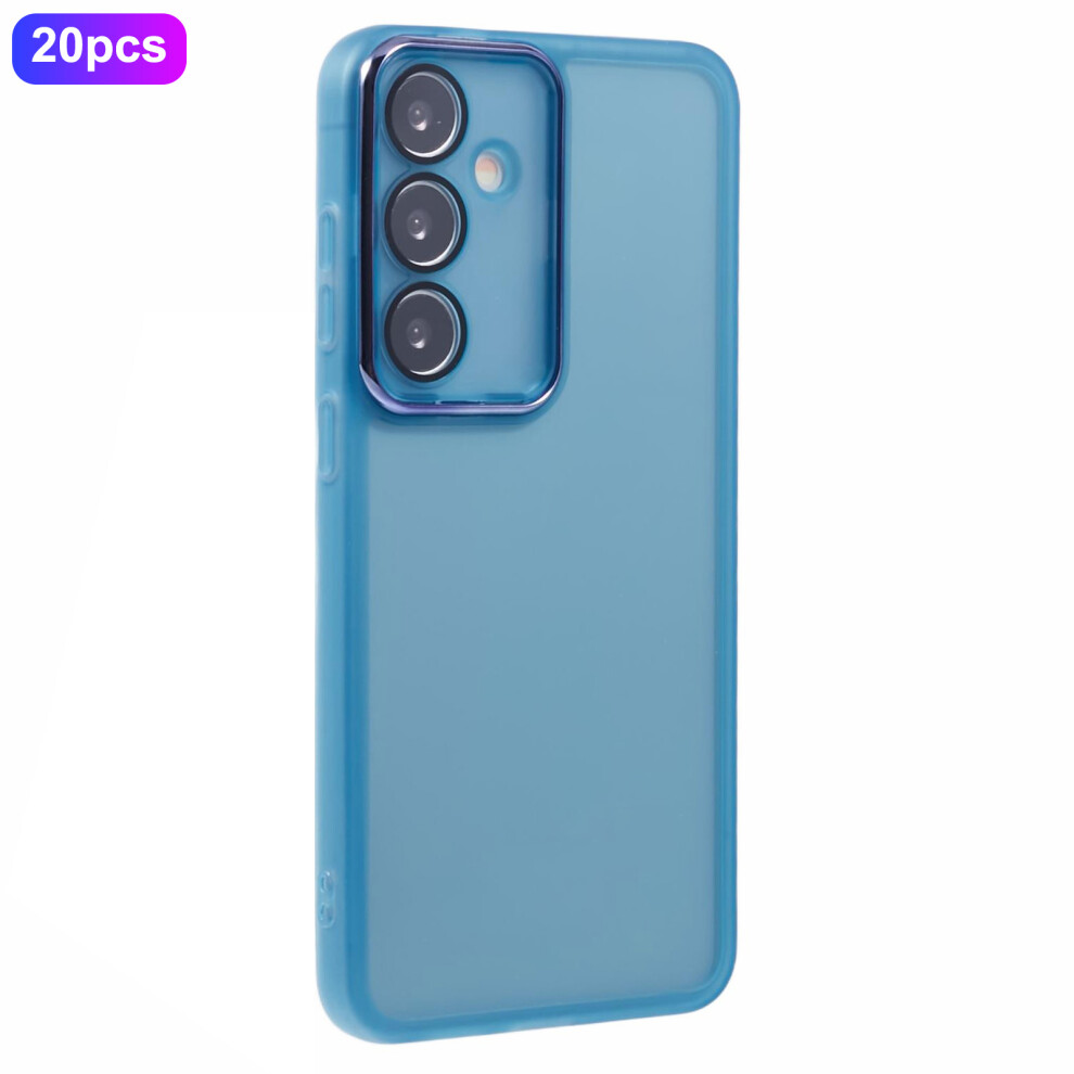 (Transparent ) For Samsung Galaxy S24 Case Blue 6914274270783