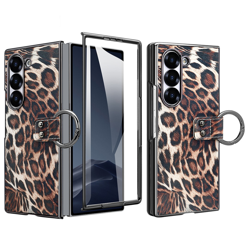 (Brown) For Samsung Galaxy Z Fold6 5G Case Brown 6914276664122