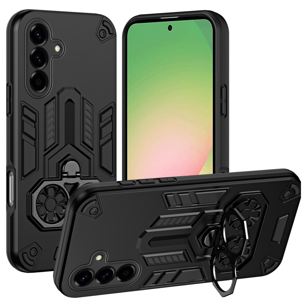 (Black) For Samsung Galaxy A56 5G Case Black 6914278117862