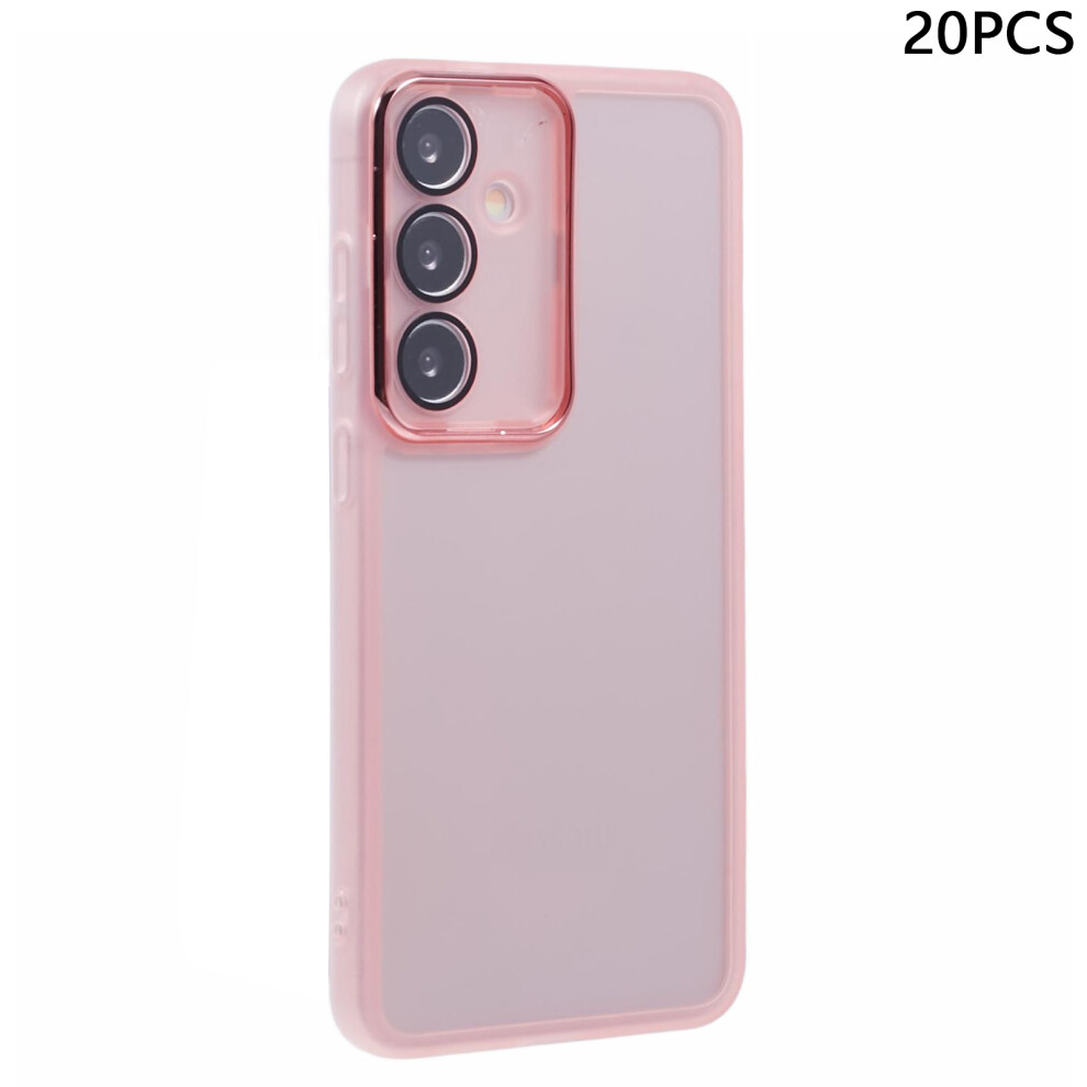 (Transparent ) For Samsung Galaxy A35 5G Case Pink 6914279746047