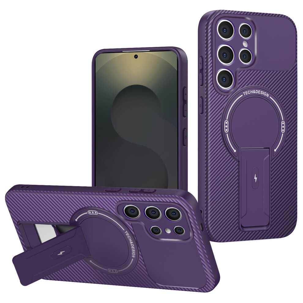 (Purple) For Samsung Galaxy S25 Ultra Case Purple 6914274317044