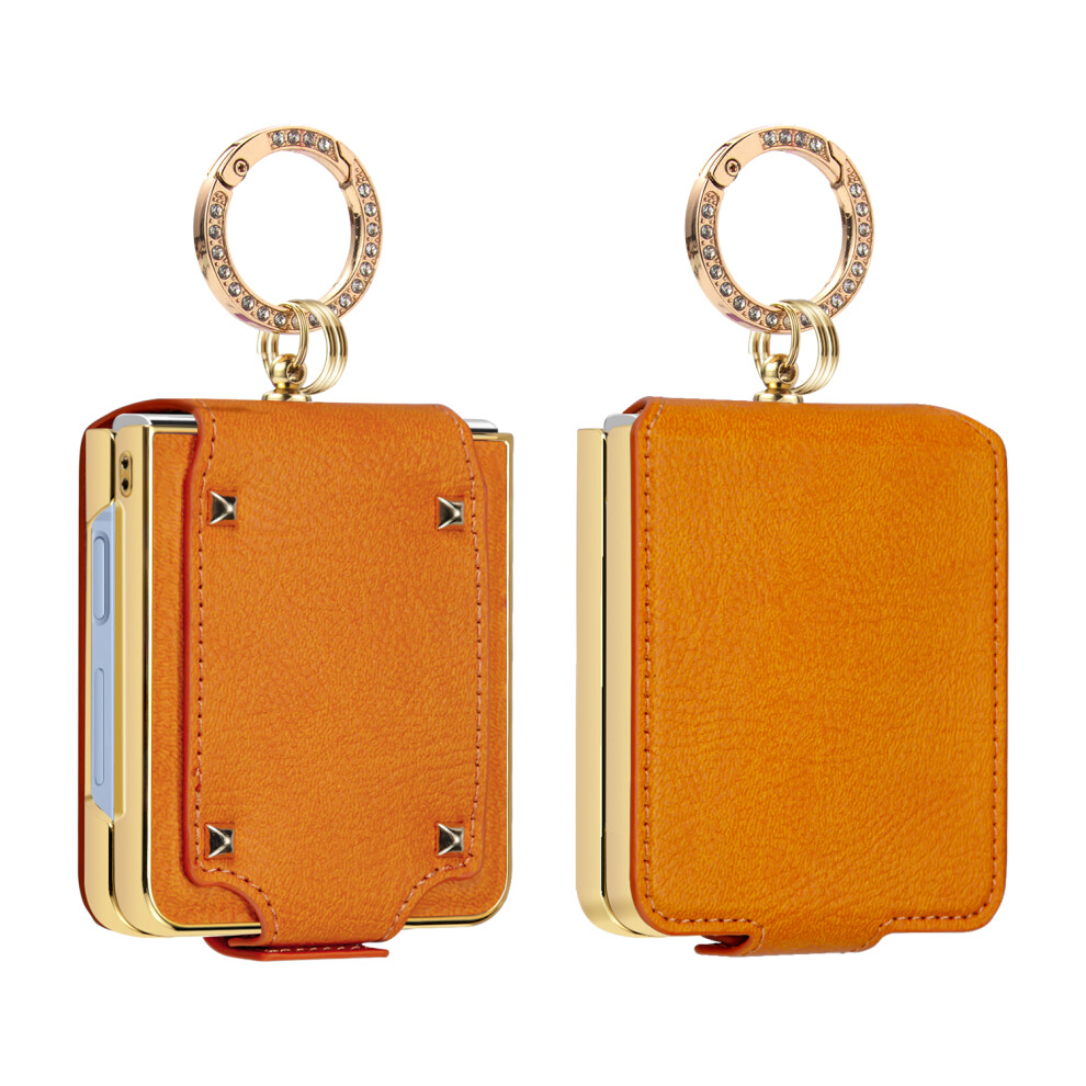 (Orange) For Samsung Galaxy Z Flip7 5G Case Orange 6914272545081