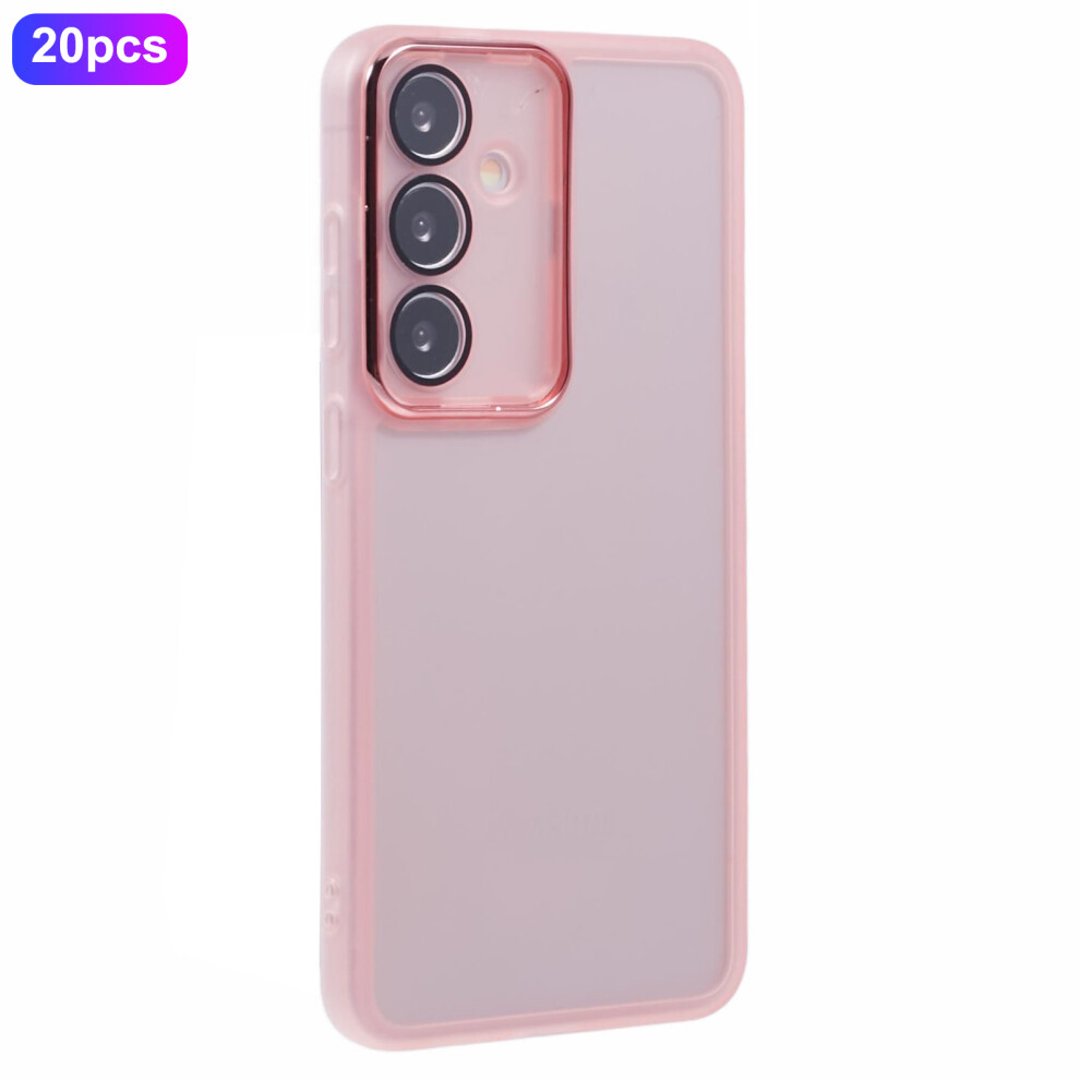 (Transparent ) For Samsung Galaxy A14 5G Case Pink 6914276598595