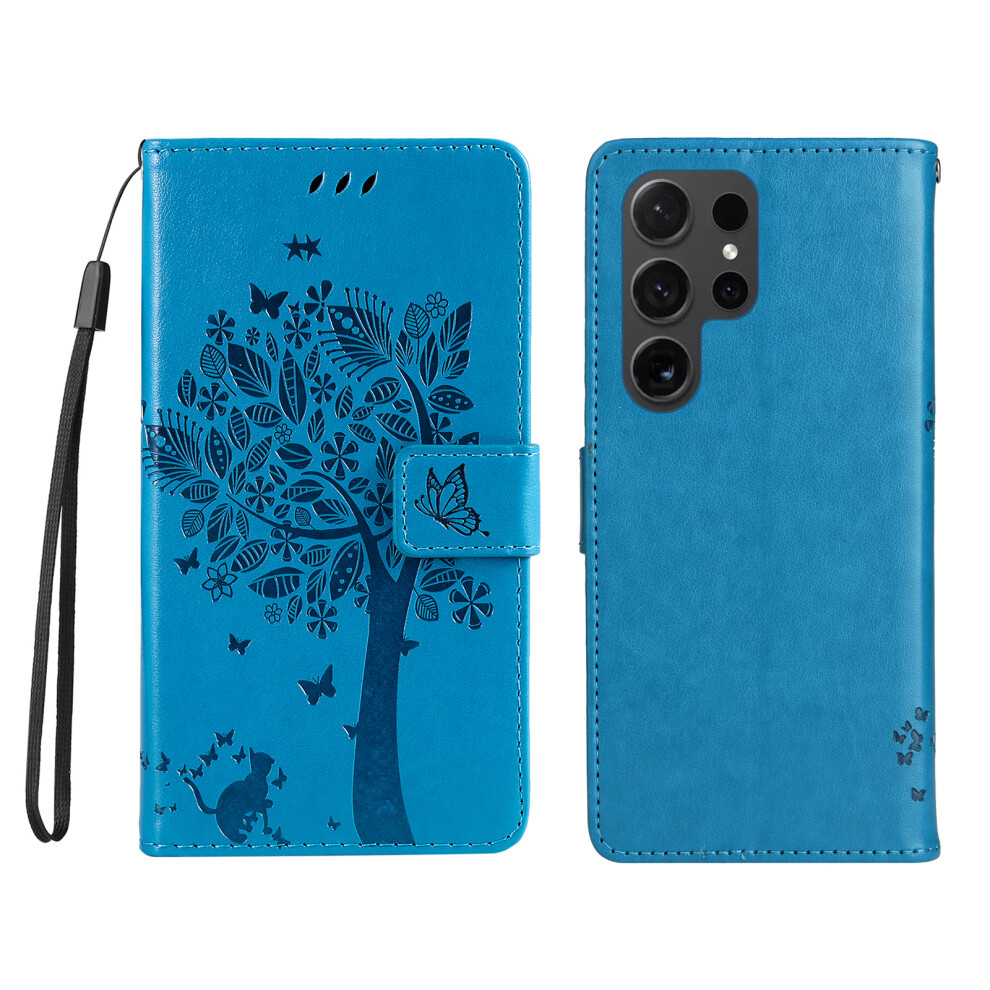 (Blue) For Samsung Galaxy S24 Ultra Case Blue 6914276647446