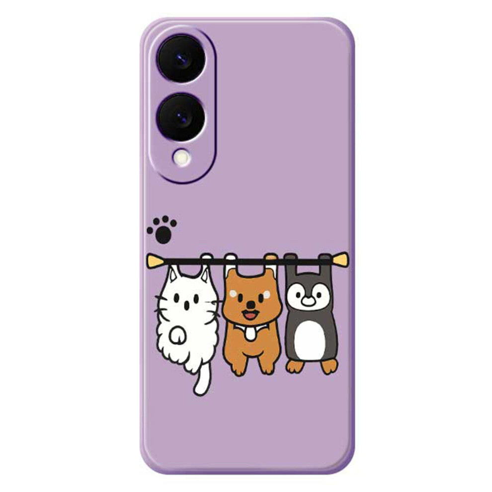 (Purple) For Samsung Galaxy S25 Edge Case Purple 6914274446003
