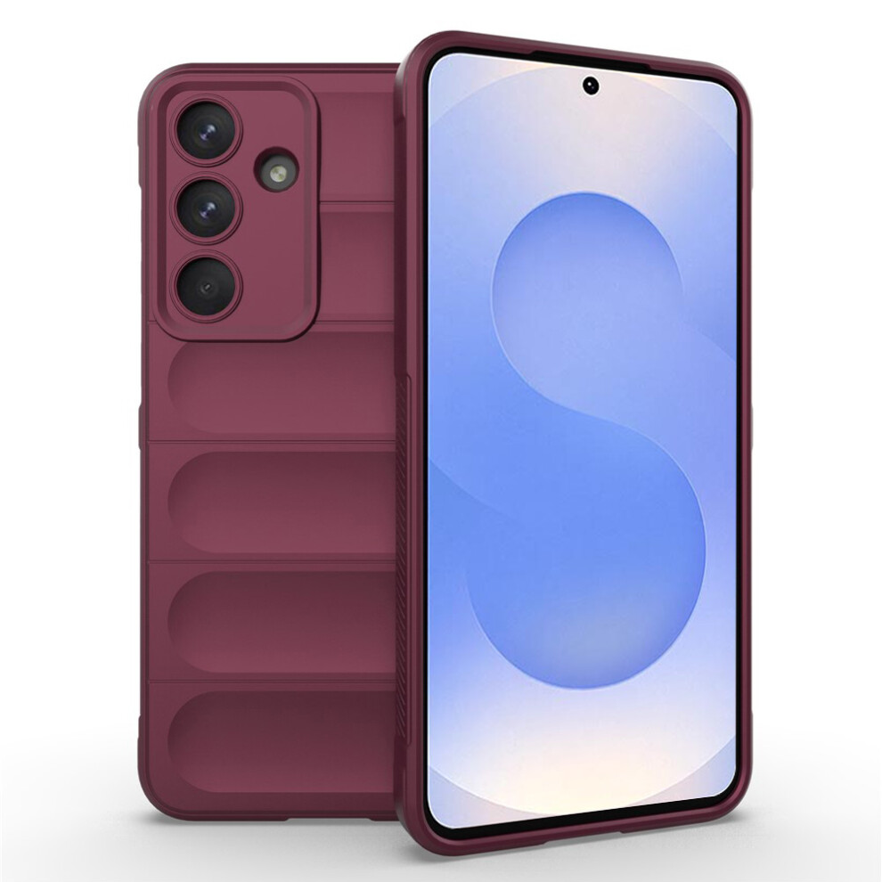 (Wine ) For Samsung Galaxy S25 Fe Case Red 6914274205815