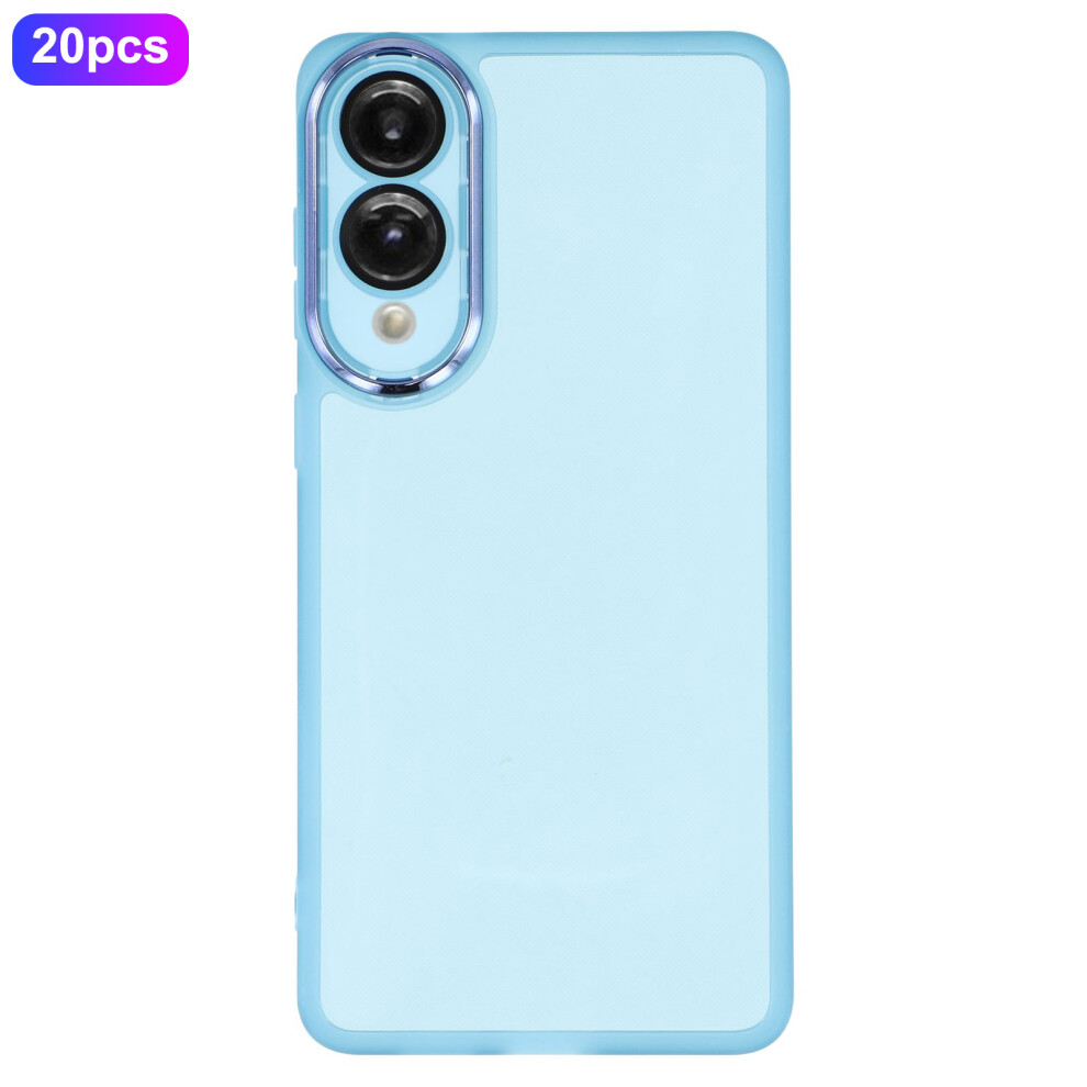 (Transparent ) For Samsung Galaxy S25 Edge Case Blue 6914278785948