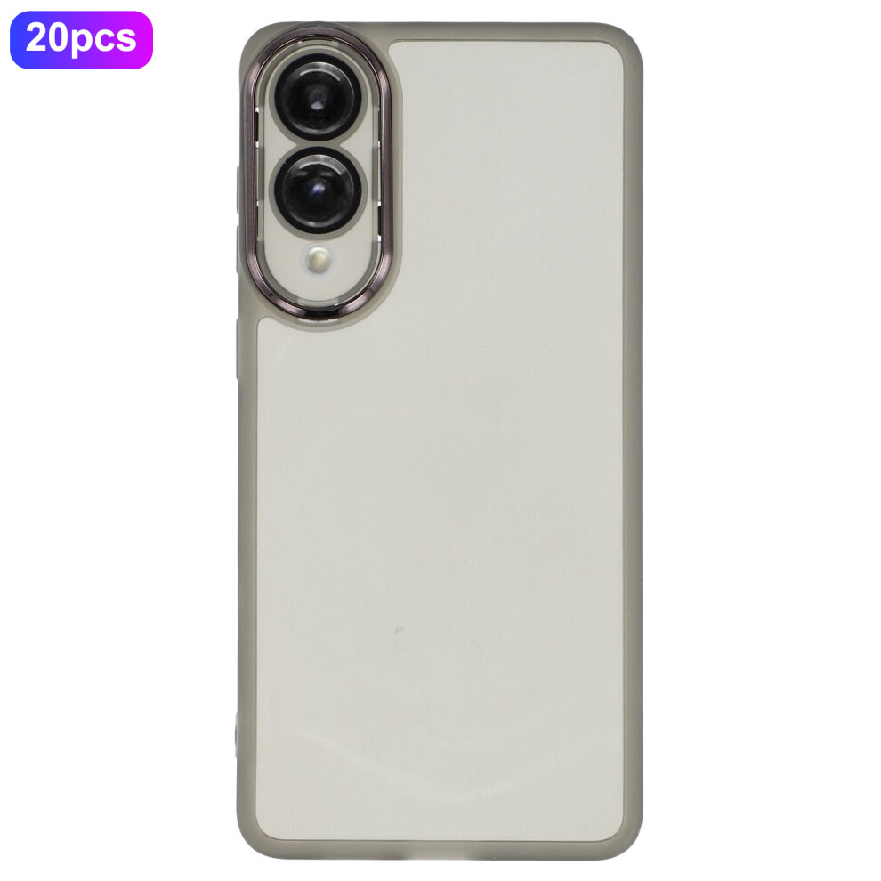 (Transparent ) For Samsung Galaxy S25 Edge Case Black 6914275319924