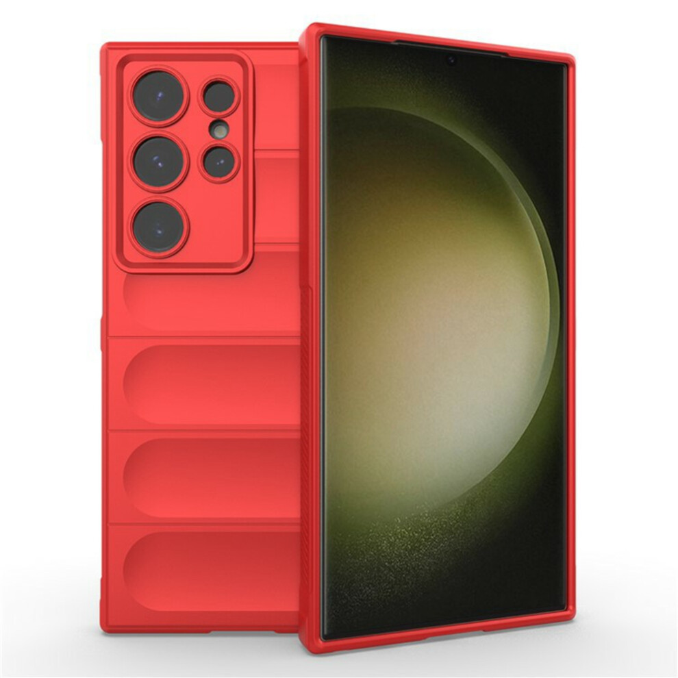 (Red) For Samsung Galaxy S24 Ultra Case Red 6914270177536