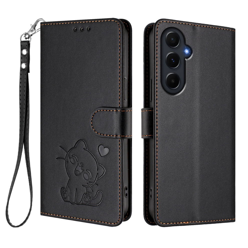 (Black) For Samsung Galaxy A55 5G Case Black 6914272581454