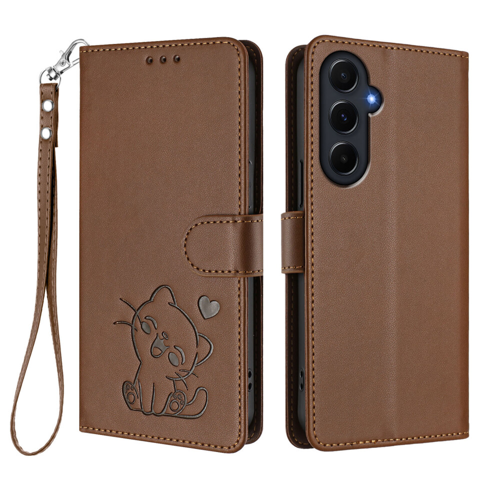(Brown) For Samsung Galaxy A55 5G Case Brown 6914274194706