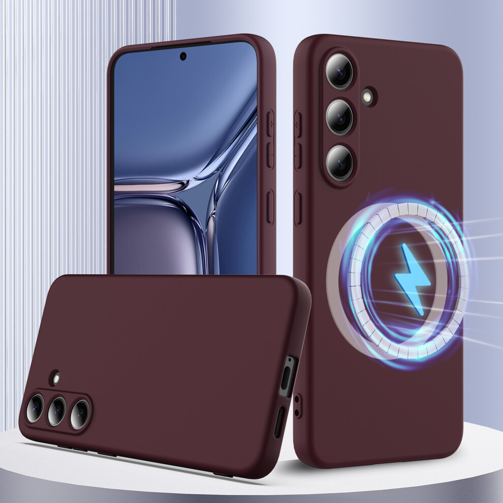 (Wine ) For Samsung Galaxy S25 Fe Case Red 6914271225908