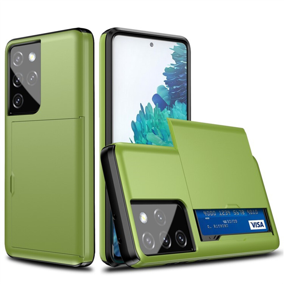 (Green) For Samsung Galaxy S21 Ultra 5G Case Green 6914272509144