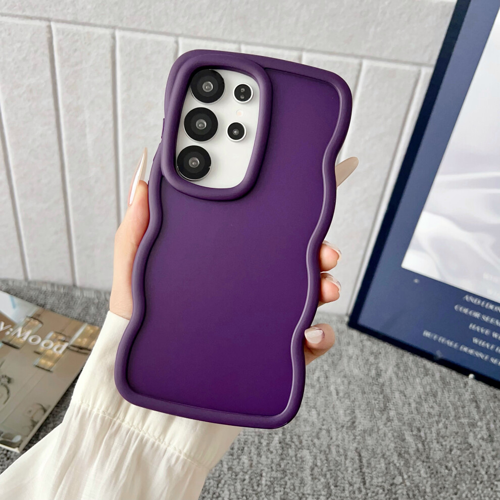 (Purple) For Samsung Galaxy S24 Ultra Case Purple 6914270987852