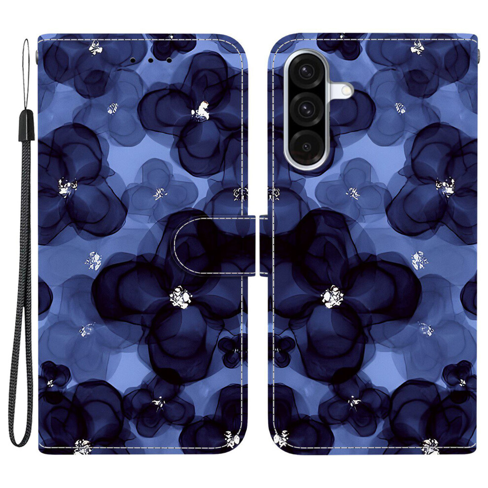(Ink Flower) For Samsung Galaxy A26 5G Case Blue 6914279744760