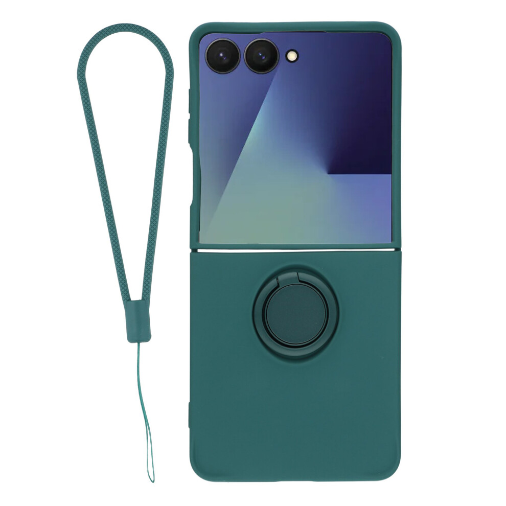 (Blackish ) For Samsung Galaxy Z Flip7 5G Case Green 6914275628934