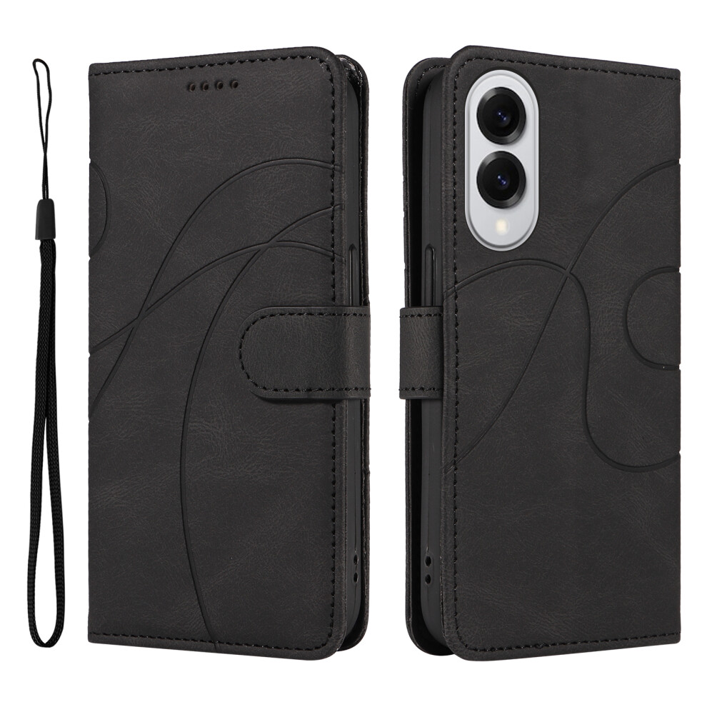 (Black) For Samsung Galaxy S25 Edge Case Black 6914274318065