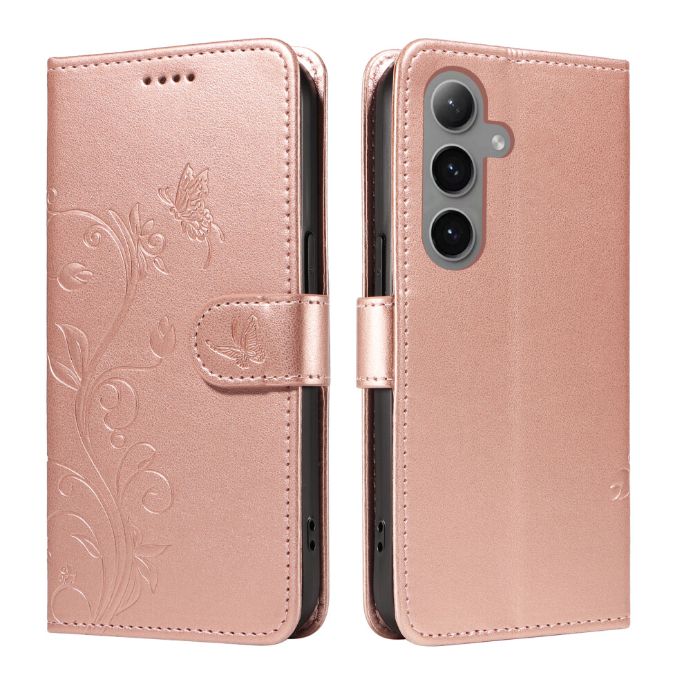 (Rose ) For Samsung Galaxy S25+ Case Gold 6914272715651