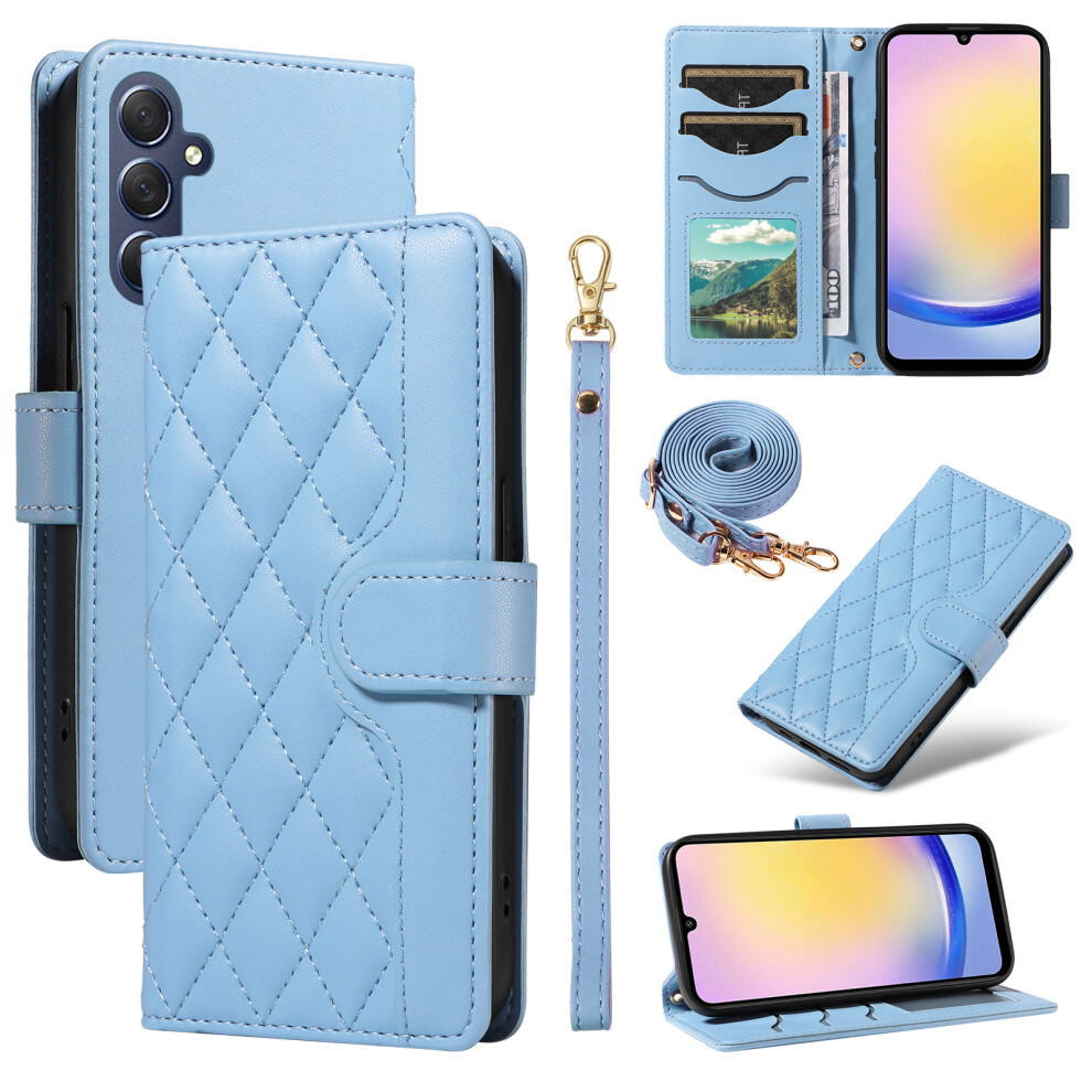 (Blue) For Samsung Galaxy A25 5G (Global) (161Mm) Case Blue 6914274022849