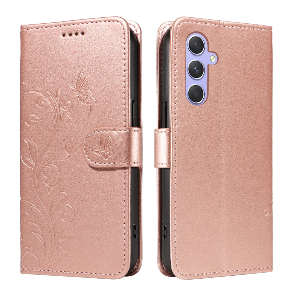 (Rose ) For Samsung Galaxy A54 5G Case Gold 6914274168943