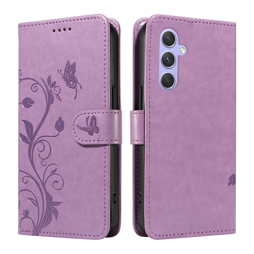 (Light ) For Samsung Galaxy A54 5G Case Purple 6914273209173
