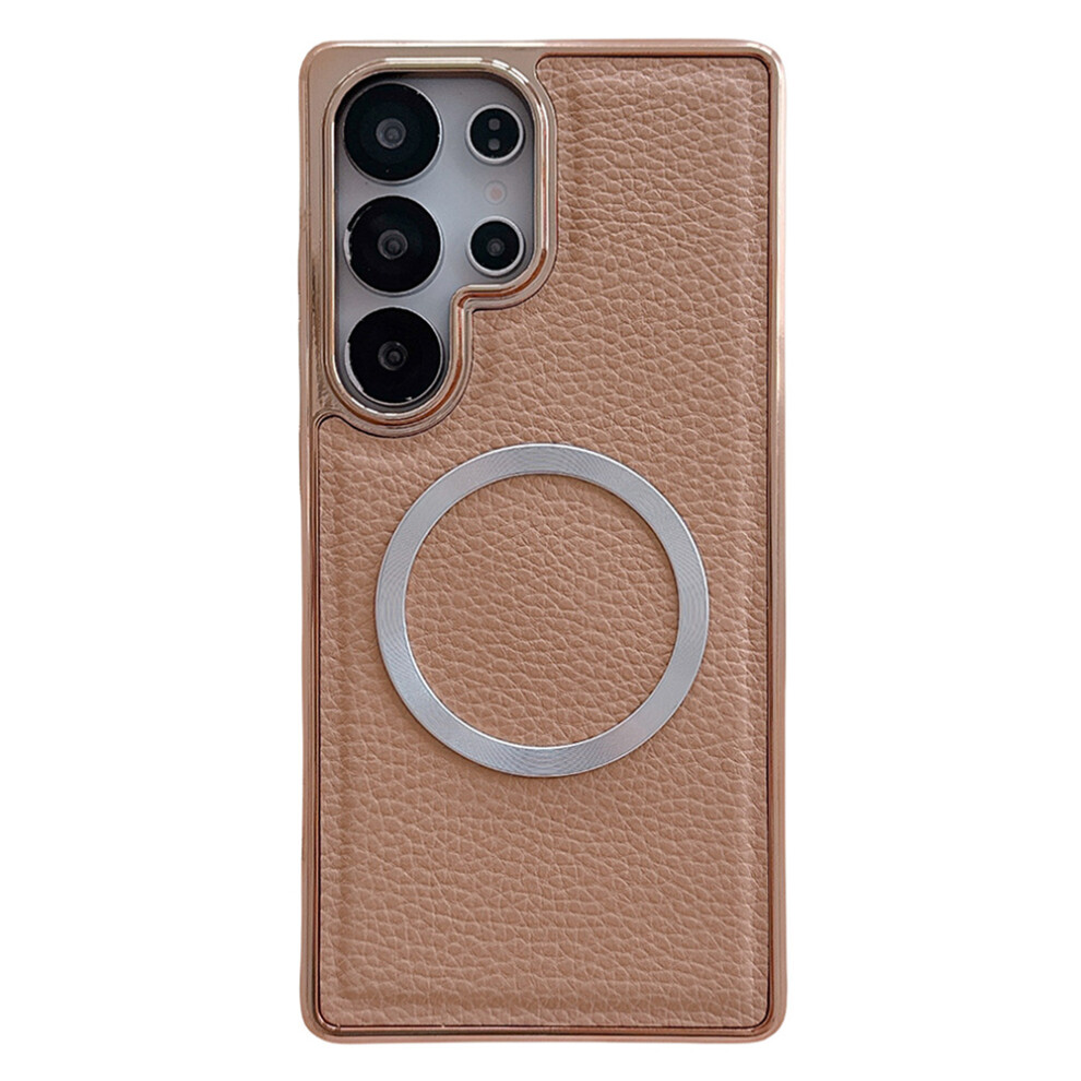 (Gold) For Samsung Galaxy S24 Ultra Case Gold 6914270394780