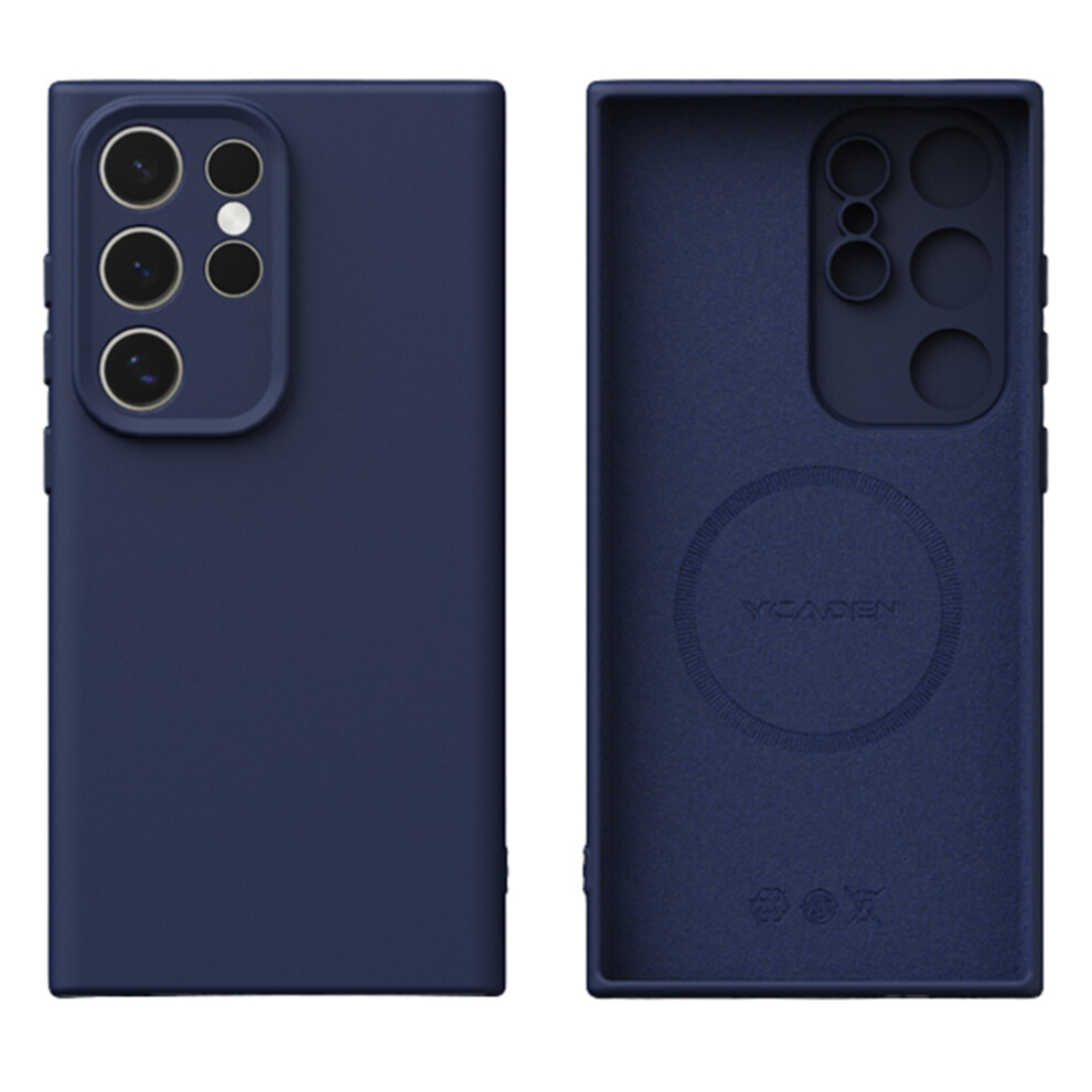 (Dark ) For Samsung Galaxy S24 Ultra Case Blue 6914276930074