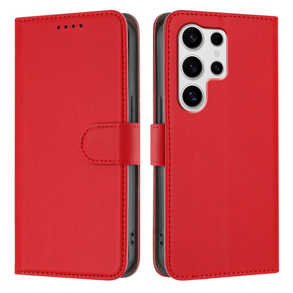(Red) For Samsung Galaxy S24 Ultra Case Red 6914278928116