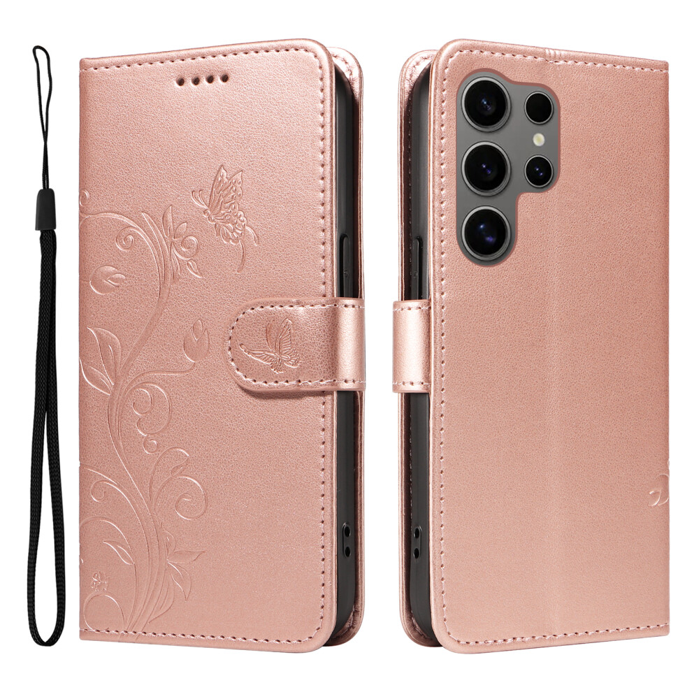 (Rose ) For Samsung Galaxy S25 Ultra Case Gold 6914278088292