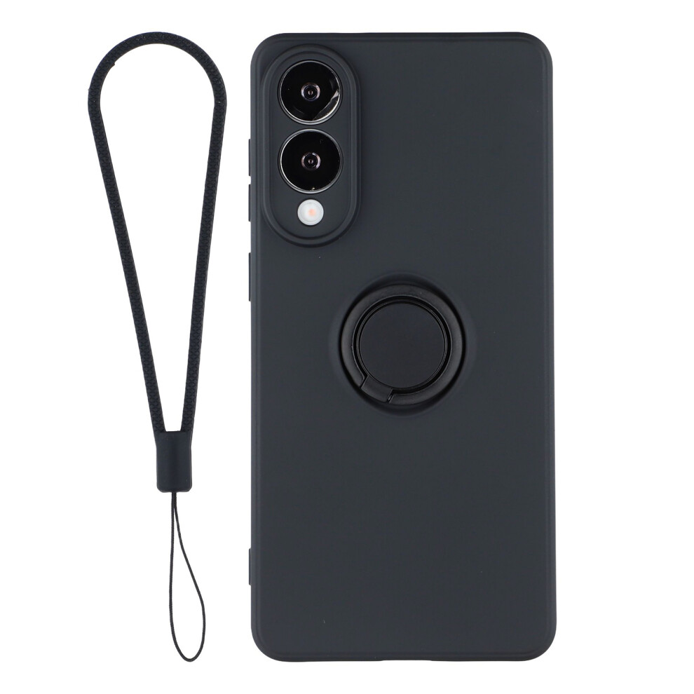 (Black) For Samsung Galaxy S25 Edge Case Black 6914274551929