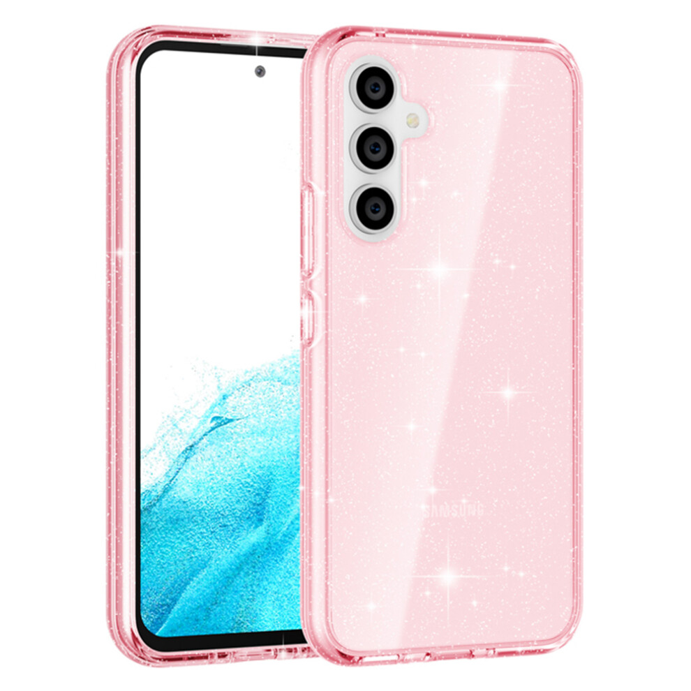 (Glitter ) For Samsung Galaxy A54 5G Case Pink 6914277046644