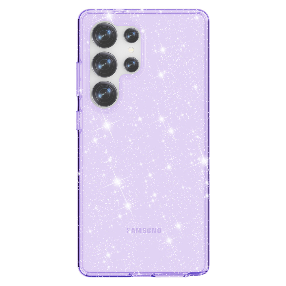 (Glitter ) For Samsung Galaxy S24 Ultra Case Purple 6914275273530