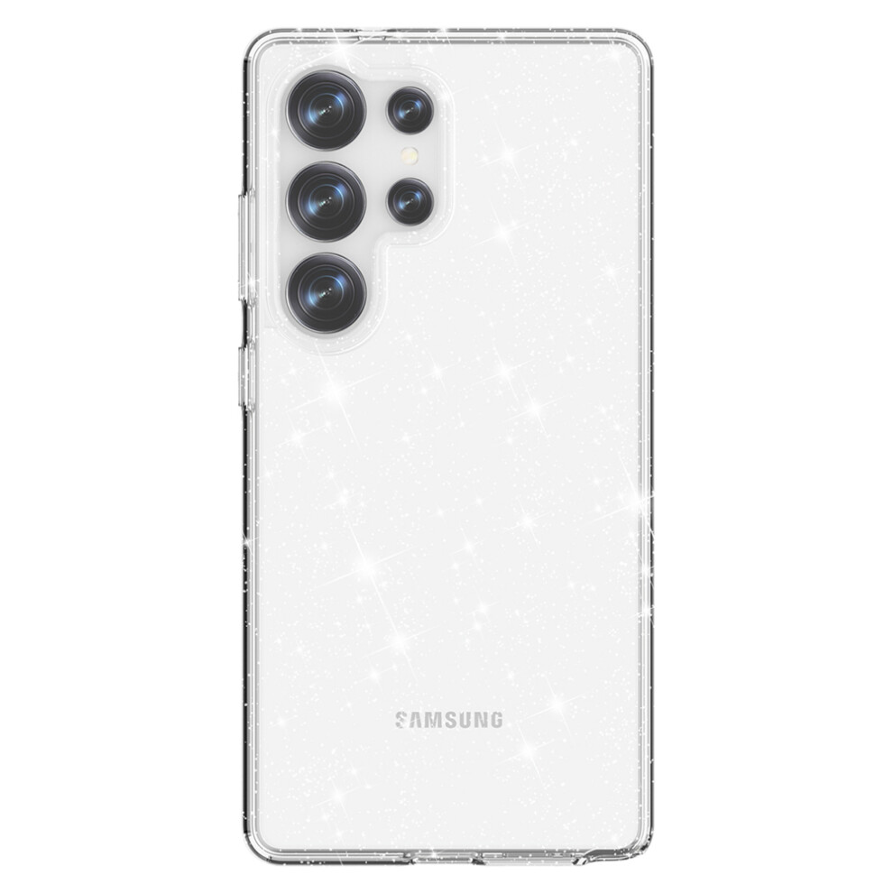(Glitter ) For Samsung Galaxy S23 Ultra Case White 6914275940678