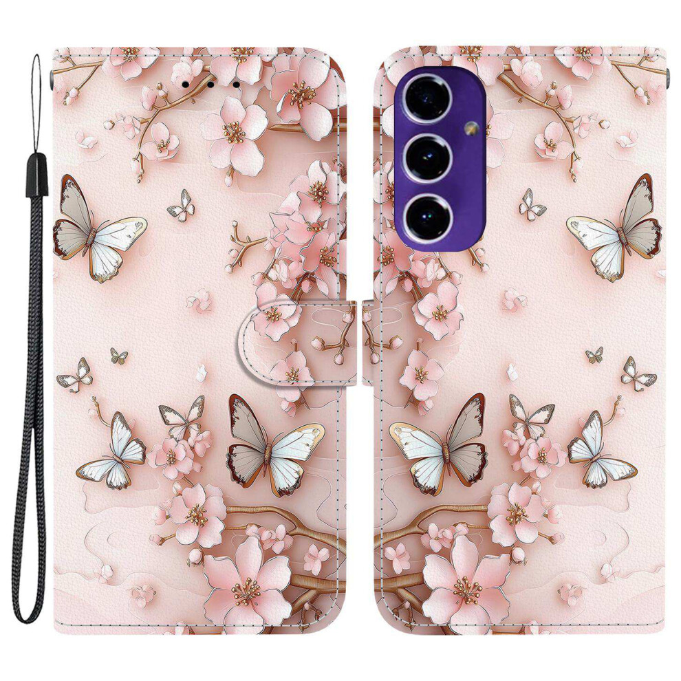 ( Butterfly) For Samsung Galaxy S24 Fe Case Pink 6914273962603