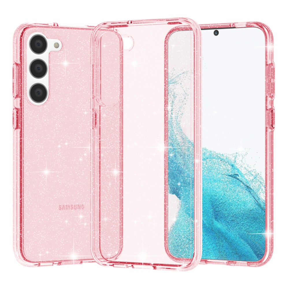 (Glitter ) For Samsung Galaxy S23 Case Pink 6914272237788
