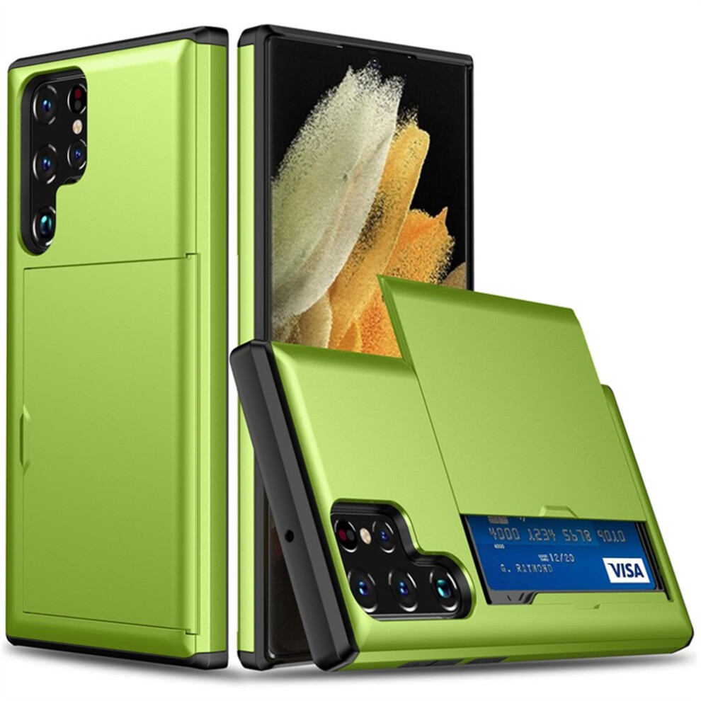 (Green) For Samsung Galaxy S22 Ultra 5G Case Green 6914272797459