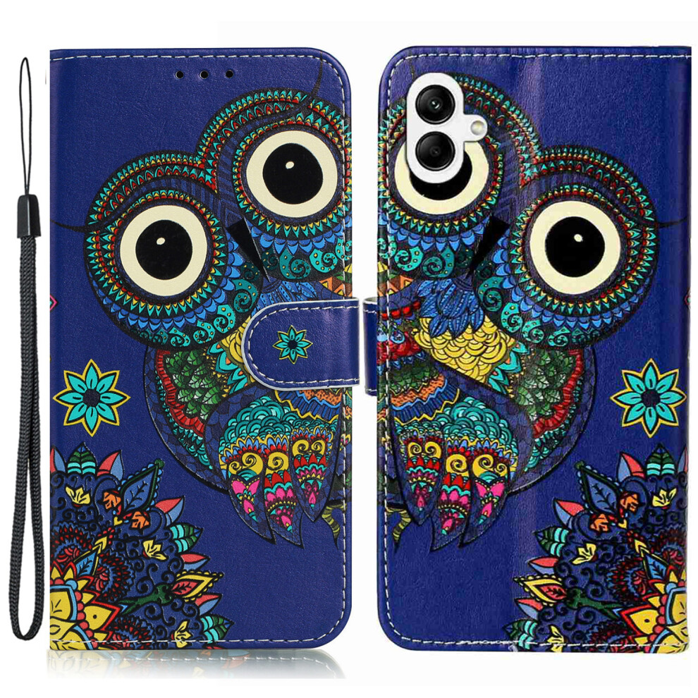 ( Owl) For Samsung Galaxy A07 4G Case Blue 6914272735093