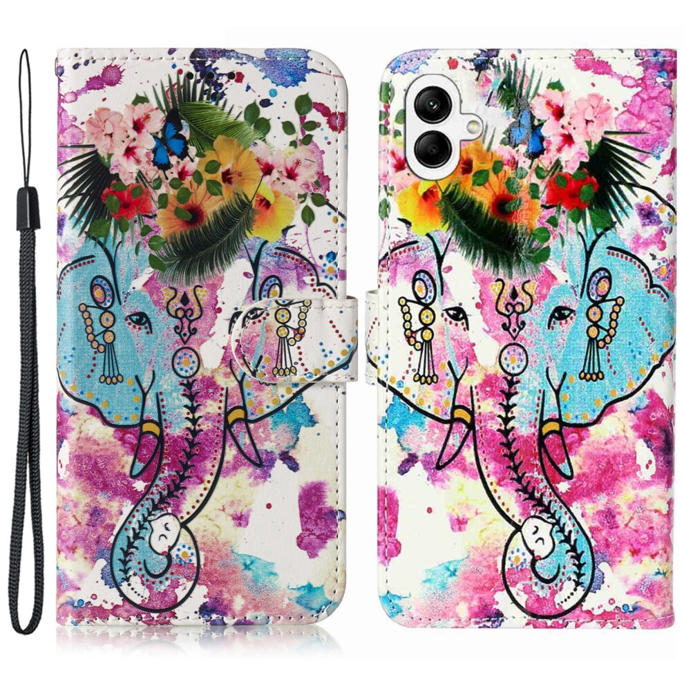 (Flower Elephant) For Samsung Galaxy A07 4G Case 6914273863634