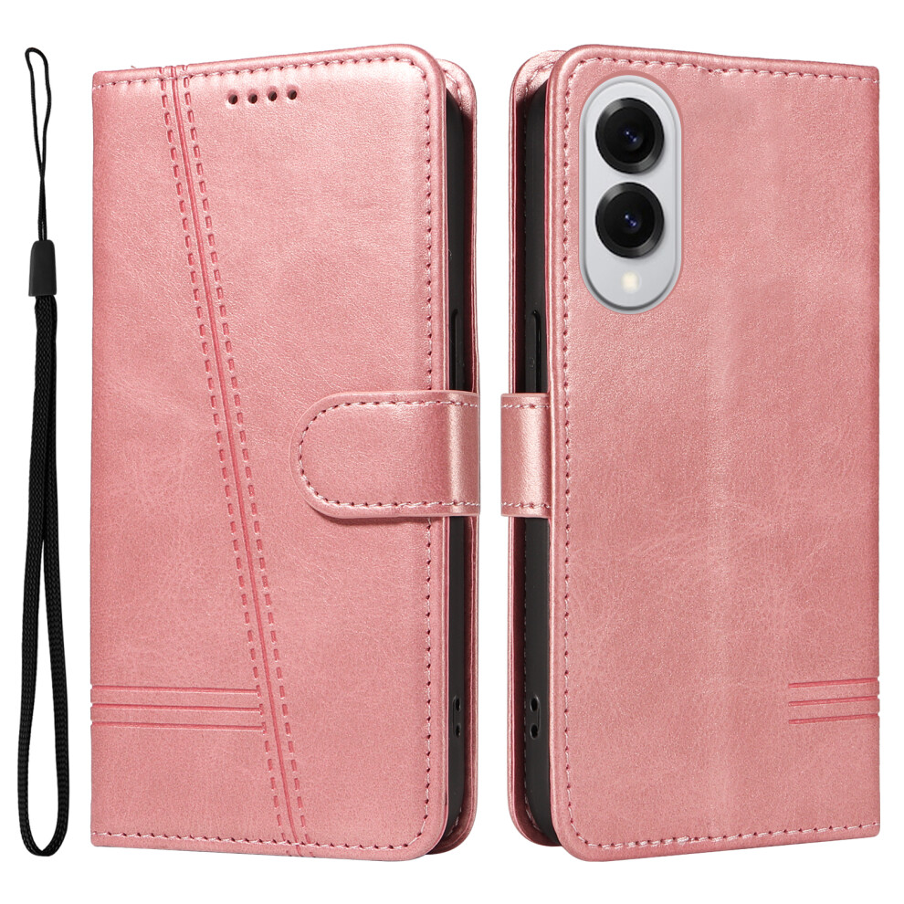 (Rose ) For Samsung Galaxy S25 Edge Case Gold 6914273137827