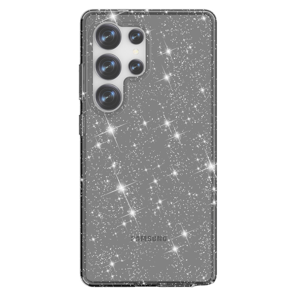 (Glitter ) For Samsung Galaxy S25 Ultra Case Black 6914278629723