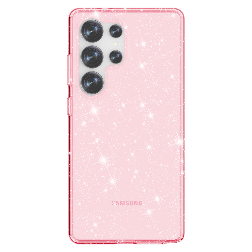 (Glitter ) For Samsung Galaxy S25 Ultra Case Pink 6914278448935