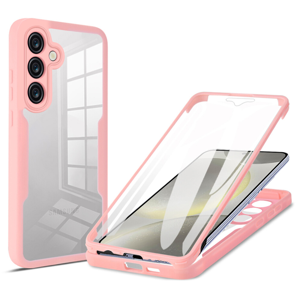 (Pink) For Samsung Galaxy S23 Fe Case Pink 6914275319795