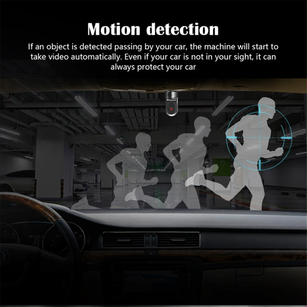 Adas Auto Dvr Camera Hd 1080P Dash Usb Loop Record Black 4852609853473