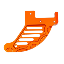Oranger Bremsscheibenschutz hinten für SX-Bike