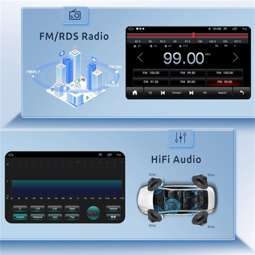 2G+32G Android 13 9inch Car Stereo Wireless Carpla 2