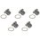 5Pcs Engine Oil Pan Drain Plug Kit Golf CC Q3 Q5 T 1