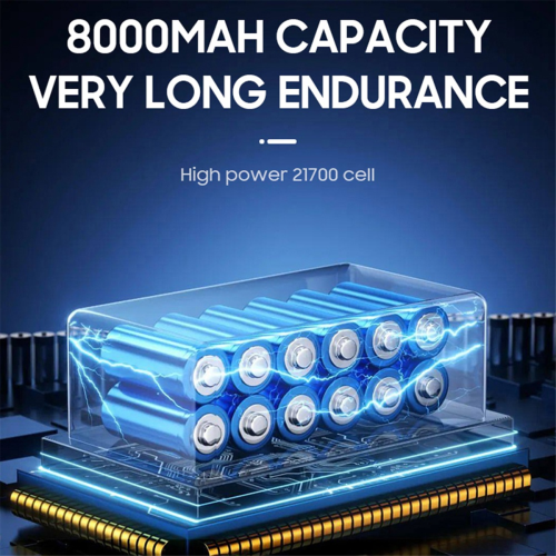 X64 Mini Fan Brushless Motor Powerful Instantaneou 2