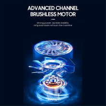 X64 Mini Fan Brushless Motor Powerful Instantaneou
