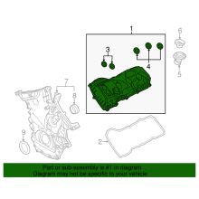 Left Side Valve Cover HL3Z-6582-G for Expedition N